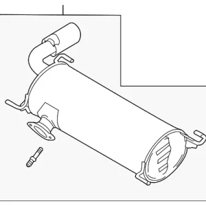 Muffler - Mazda (L533-40-100C)