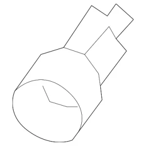 Lower Hose Clip - Mazda (PYEG-15-581)