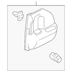 Side Trim Panel - Mazda (C235-68-58YC-02)