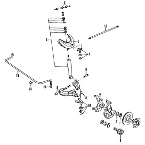 Upper Control Arm - Mazda (UC86-34-260)