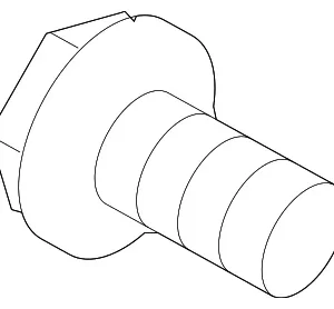 Front Cover Screw - Mazda (RF71-18-W26)