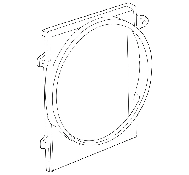 Fan Shroud - Mazda (ZZP1-15-210)