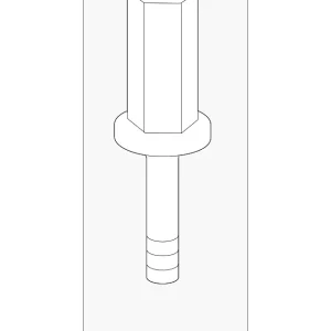 Valve Cover Bolt Assembly - Mazda (LF08-10-237D)