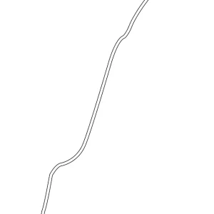 Rear Hose - Mazda (KB7W-67-4E0)