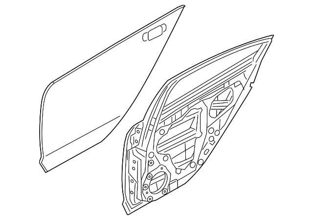 Door Shell - Mazda (GHY2-73-02XB)