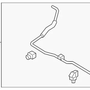 Engine Coolant Reservoir Hose - Mazda (PX4J-15-3JX)