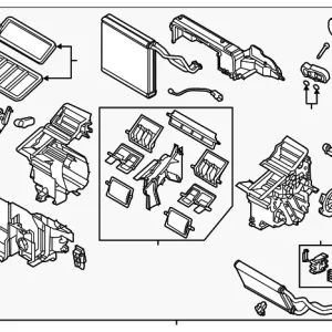 AC & Heater Assembly - Mazda (KB8D-61-130A)