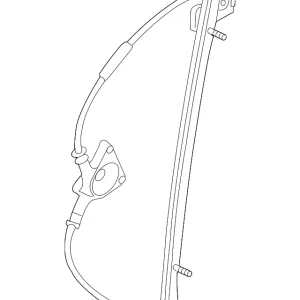 Window Regulator - Mazda (EG21-72-590C)