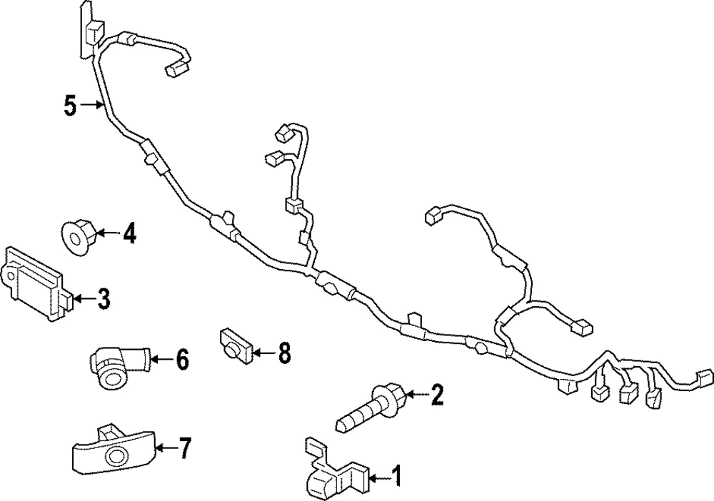 Front Camera - Mazda (B0J9-67-RC0)