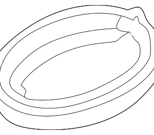 Spring Seat - Mazda (B25D-28-0A3)