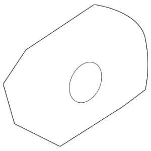 Power Steering Cooler Tube Cushion - Mazda (H380-32-425)