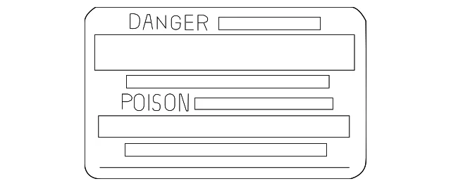 Label - Mazda (FA01-69-064D)