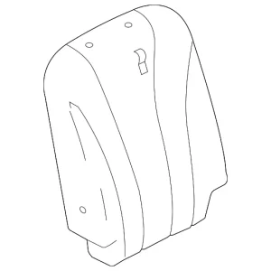 Seat Back Cover - Mazda (CG39-88-231-34)