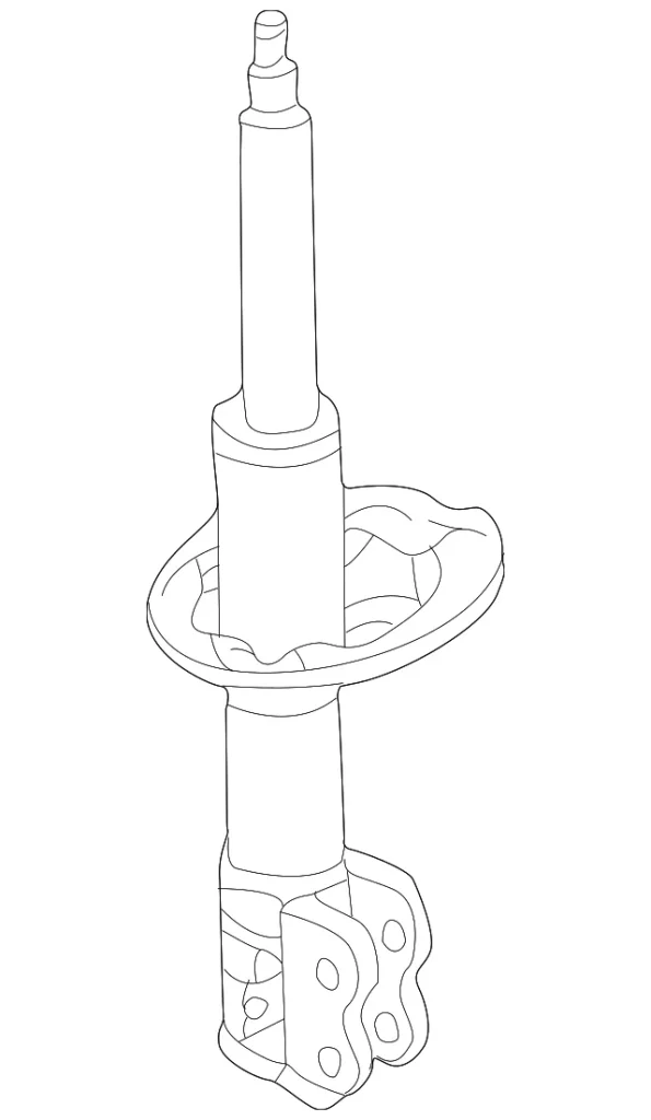 Strut - Mazda (BL8P-34-900A)