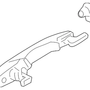 Handle, Outside - Mazda (C243-72-410K-38)