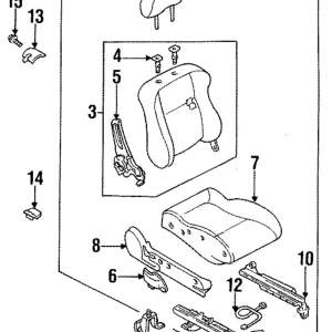 Connector Wire - Mazda (B01E-88-109A)