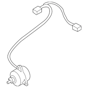 Fan Motor - Mazda (CA28-15-150)