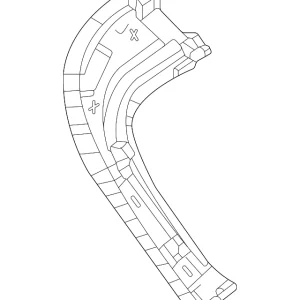 Side Gate Trim - Mazda (KMV6-68-940-02)