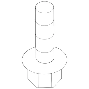 Sunroof Frame Screw - Mazda (9946-50-816)