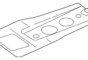 Gusset - Mazda (D651-53-602)