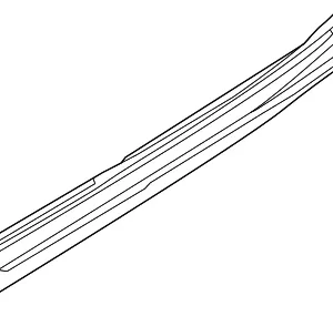 Lower Rail - Mazda (B45A-53-661A)