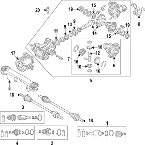 Pinion Bearings - Mazda (KA04-27-210)