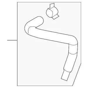 Suction Hose - Mazda (GS4H-32-688C)