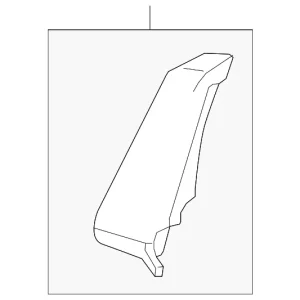 Seat Back End - Mazda (GJS5-57-500A-34)