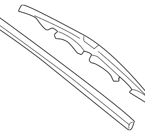 Wiper Blade - Mazda (GD7A-67-330A)