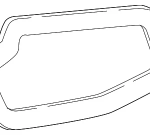 Backup Lamp Assembly Gasket - Mazda (TK49-51-3H8A)