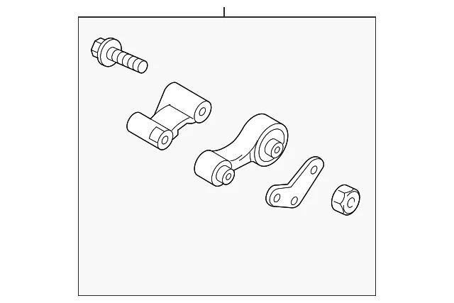 Rear Mount Assembly - Mazda (GN3B-39-04XA)