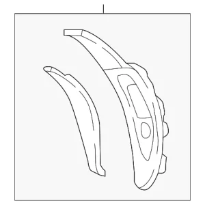 Support Bracket - Mazda (KB8A-51-3HXA)