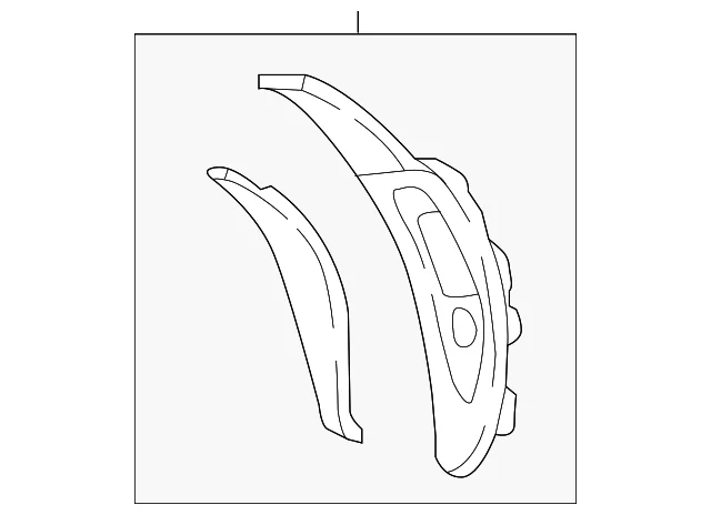 Support Bracket - Mazda (KB8A-51-3JXA)