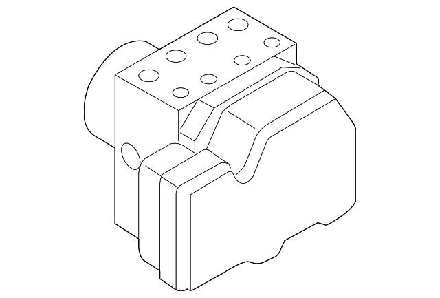 ABS Control Unit - Mazda (TK21-43-7A0)