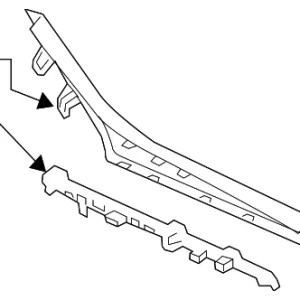 Side Trim - Mazda (GRF5-64-47X-02)