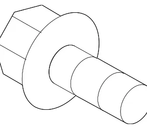 Caliper Bolt - Mazda (K011-26-048)