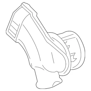 Air Inlet Duct - Mazda (PE07-13-208A)