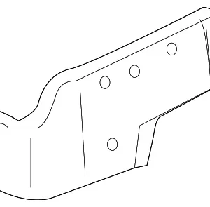 Fender Mount Bracket - Mazda (ZZC0-52-120)