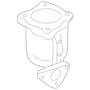 Catalytic Converter - Mazda (BP4Y-20-500C)