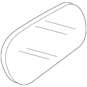Mirror Glass - Mazda (GK2A-69-1G1)