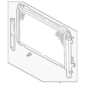 Radiator Assembly - Mazda (ZZC2-15-200)