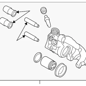 Caliper - Mazda (CCY9-26-61XA)