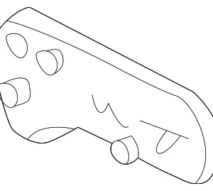Seat Switch Bezel - Mazda (HG30-57-069A-27)