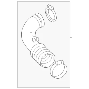 Outlet Tube - Mazda (YF09-13-03XC)