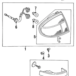 Socket - Mazda (BC1M-51-155A)