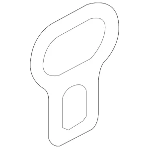 Resonator Rubber Seal - Mazda (LF50-13-ZE8)