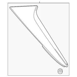 Side Spoiler - Mazda (DGH9-51-9B0)