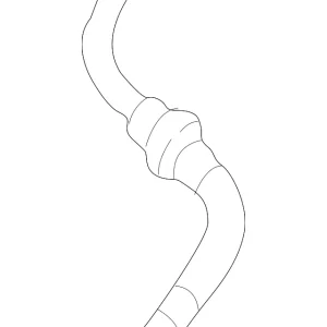 Brake Hose - Mazda (BK1T-43-980)