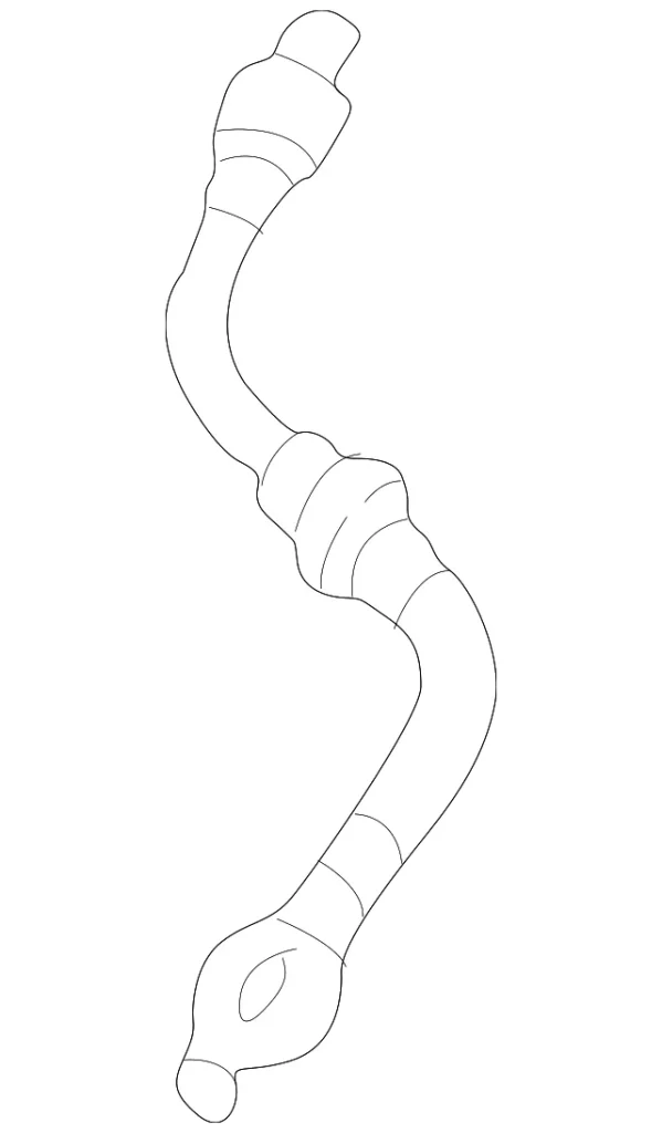 Brake Hose - Mazda (BK1T-43-980)