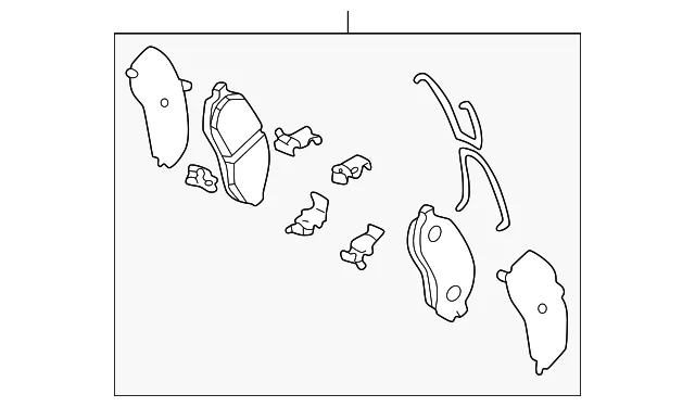 Brake Pads Front - Mazda (NCY5-33-23Z)